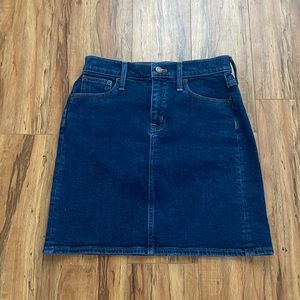 J Crew Denim Skirt Sz 00